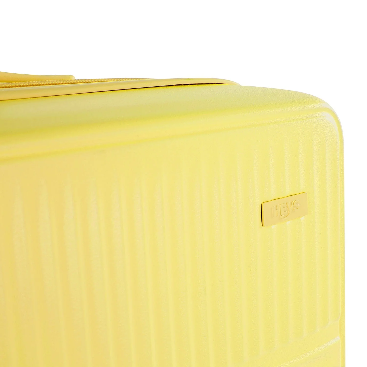 Heys Pastel 76 cm reiskoffer geel met expander-TSA slot en 4 dubbele wielen  - Kofferrox