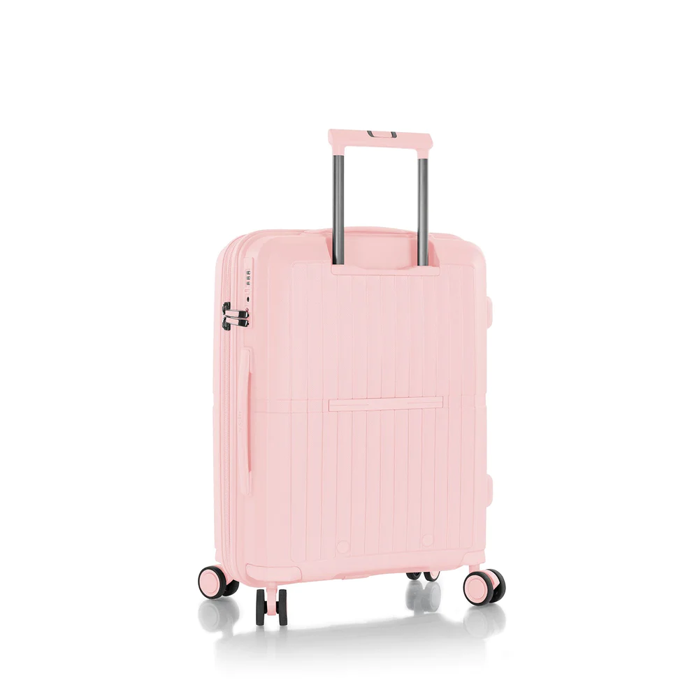 TSA Blush koffer dubbele en Kofferrox slot AirLite Heys wielen - handbagage vier expander- met 53 cm